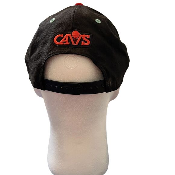 Cleveland Cavs Hardwood Classics New Era 9Fifty Snapback Hat Black - Picture 4 of 8